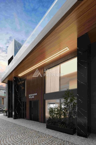 Роскошные виллы 3+1 и 6+2 с панорамными видами на море, от 363 кв.м. Бекташ, Алания. - Ракурс 21