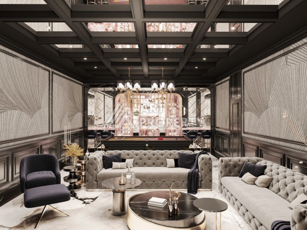 Роскошные виллы 3+1 и 6+2 с панорамными видами на море, от 363 кв.м. Бекташ, Алания. - Ракурс 77