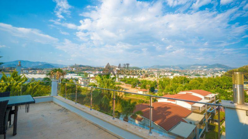 Вилла 3+1 с собственным бассейном в Конаклы, 185 м2 - Ракурс 13