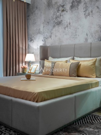 Меблированная квартира 1+1 в 400 метрах от моря, 60 м2. Кестель, Алания. - Ракурс 12