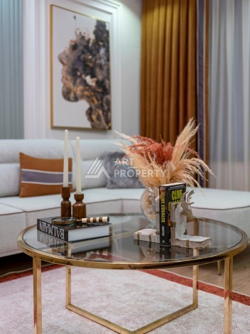 Меблированная квартира 1+1 в 400 метрах от моря, 60 м2. Кестель, Алания. - Ракурс 14