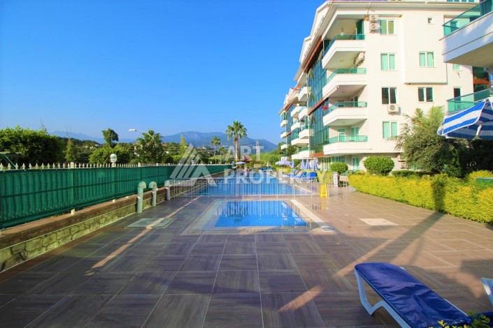 Меблированная квартира 1+1 в 400 метрах от моря, 60 м2. Кестель, Алания. - Ракурс 22