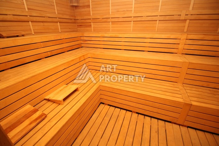 Меблированная квартира 1+1 в 400 метрах от моря, 60 м2. Кестель, Алания. - Ракурс 29