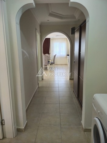 Просторная квартира 2+1 с видом на море и горы в Махмутларе. До пляжа 100 метров. - Ракурс 11