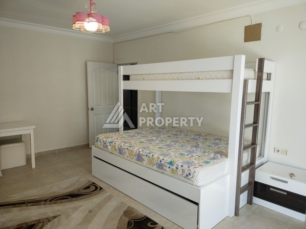 Просторная квартира 2+1 с видом на море и горы в Махмутларе. До пляжа 100 метров. - Ракурс 22