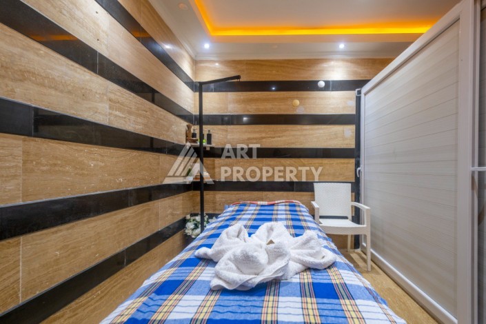 Просторная квартира 2+1 в престижной резиденции, 150 кв.м. Махмутлар, Алания. - Ракурс 4