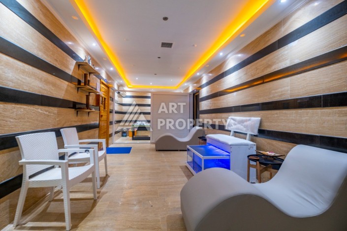 Просторная квартира 2+1 в престижной резиденции, 150 кв.м. Махмутлар, Алания. - Ракурс 5