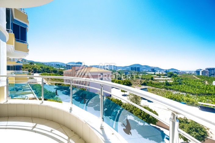 Просторная квартира 2+1 в престижной резиденции, 150 кв.м. Махмутлар, Алания. - Ракурс 18