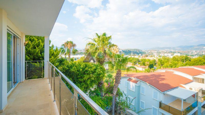 Вилла 3+1 с собственным бассейном в Конаклы, 185 м2 - Ракурс 22