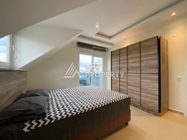 Уютный дуплекс 3+1 с видом на море, 159 кв.м. в Авсалларе. - Ракурс 12