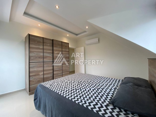 Уютный дуплекс 3+1 с видом на море, 159 кв.м. в Авсалларе. - Ракурс 25