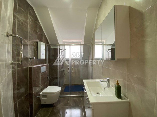 Уютный дуплекс 3+1 с видом на море, 159 кв.м. в Авсалларе. - Ракурс 30