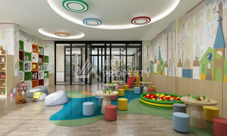 Квартира 3+1 в новой резиденции, 145 м2. Оба, Алания. - Ракурс 8