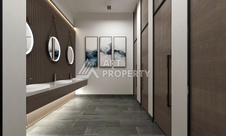 Квартира 3+1 в новой резиденции, 145 м2. Оба, Алания. - Ракурс 34