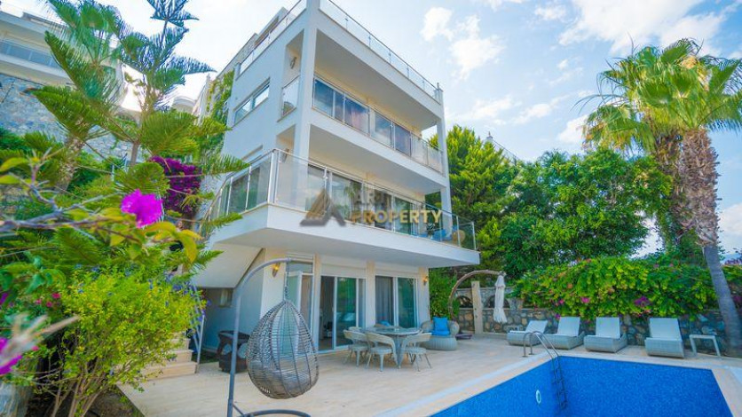 Вилла 3+1 с собственным бассейном в Конаклы, 185 м2 - Ракурс 42