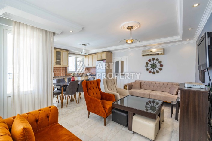 Двухуровневый пентхаус 4+1 в районе Оба, 150 кв.м. - Ракурс 7