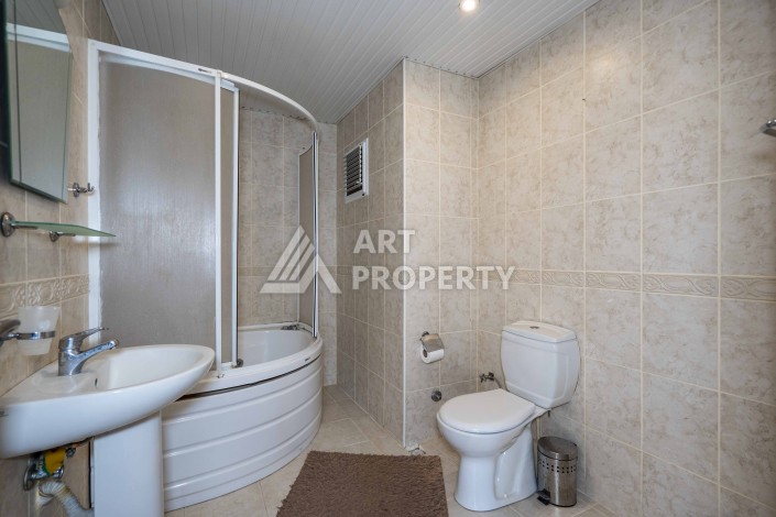 Двухуровневый пентхаус 4+1 в районе Оба, 150 кв.м. - Ракурс 21