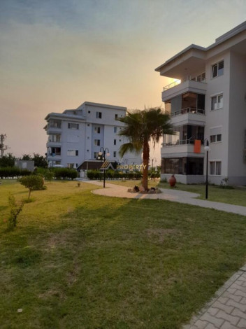 Трехкомнатные апартаменты с шикарным видом на горы, в районе Оба, Алания,90 м2 - Ракурс 5