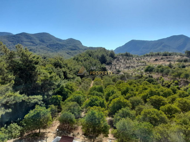 Трехкомнатные апартаменты с шикарным видом на горы, в районе Оба, Алания,90 м2 - Ракурс 7