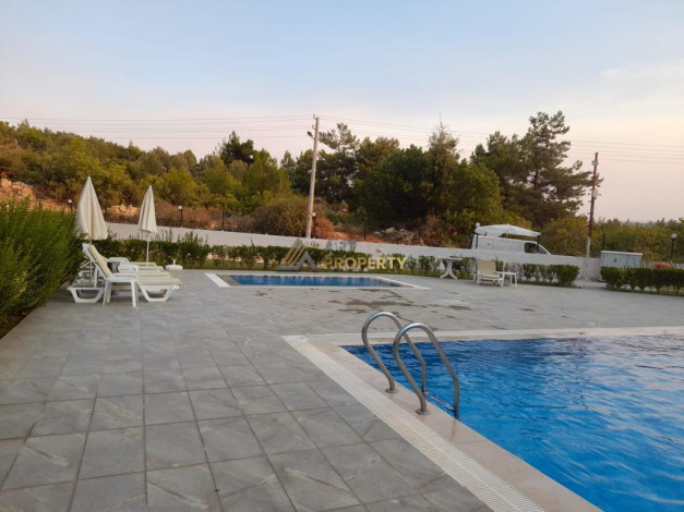 Трехкомнатные апартаменты с шикарным видом на горы, в районе Оба, Алания,90 м2 - Ракурс 8