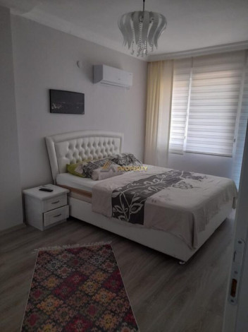 Трехкомнатные апартаменты с шикарным видом на горы, в районе Оба, Алания,90 м2 - Ракурс 9