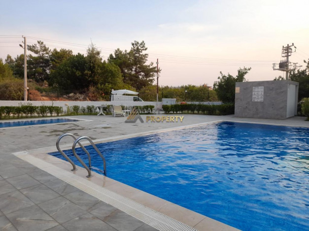 Трехкомнатные апартаменты с шикарным видом на горы, в районе Оба, Алания,90 м2 - Ракурс 10