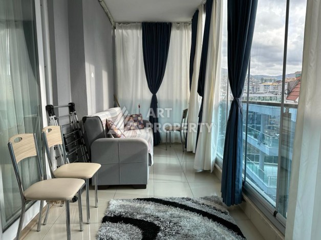 Просторная и светлая квартира 1+1 площадью 60 м2 в 250 м от моря в районе Махмутлар - Ракурс 13