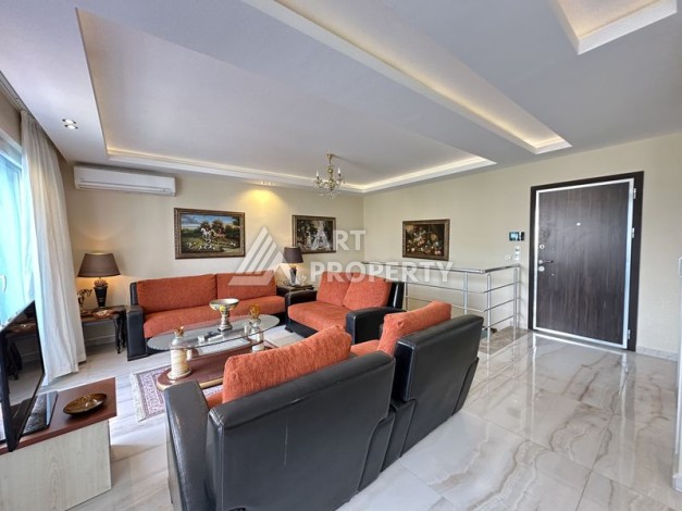 Просторный дуплекс в центре Махмутлара, планировкой 2+1 и площадью 135 м2 в 500 м от моря с видом на горы - Ракурс 9