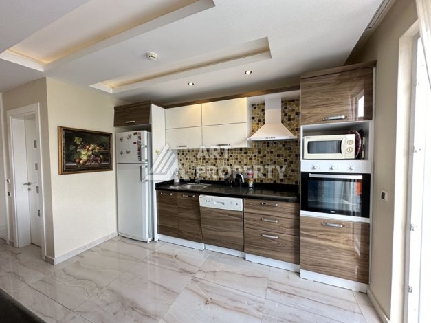 Просторный дуплекс в центре Махмутлара, планировкой 2+1 и площадью 135 м2 в 500 м от моря с видом на горы - Ракурс 12