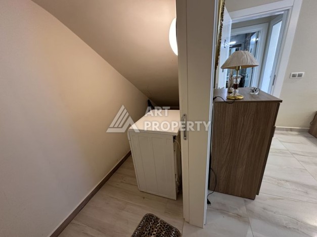 Просторный дуплекс в центре Махмутлара, планировкой 2+1 и площадью 135 м2 в 500 м от моря с видом на горы - Ракурс 24