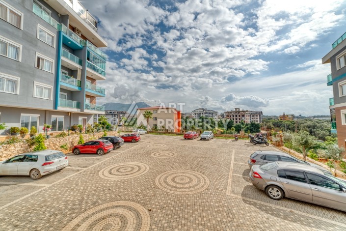 Продажа дуплекса в районе Оба, планировкой 2+1, площадью 95 м2 с частичным видом на море и крепость - Ракурс 2