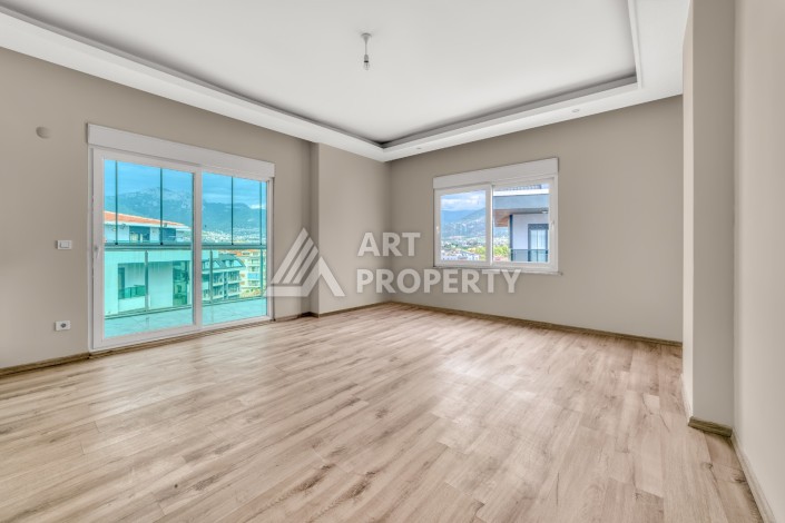 Продажа дуплекса в районе Оба, планировкой 2+1, площадью 95 м2 с частичным видом на море и крепость - Ракурс 13