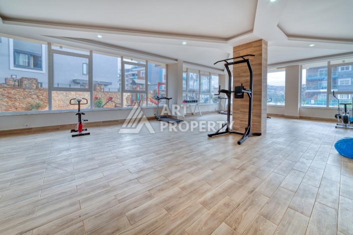 Продажа дуплекса в районе Оба, планировкой 2+1, площадью 95 м2 с частичным видом на море и крепость - Ракурс 19