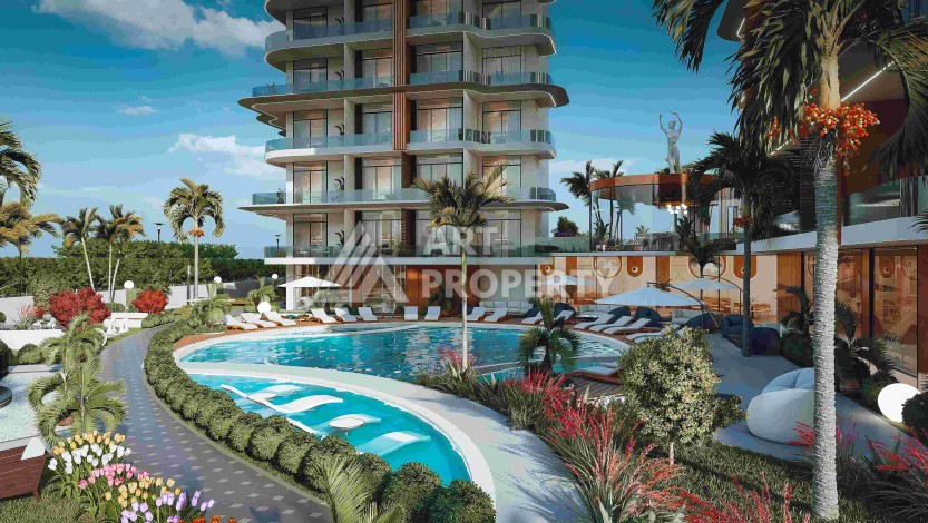 Квартиры 0+1, 1+1, 2+1 и 3+1 на Старте продаж в Паялларе. Инвестиционное предложение. - Ракурс 12