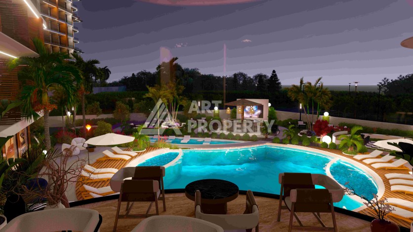 Квартиры 0+1, 1+1, 2+1 и 3+1 на Старте продаж в Паялларе. Инвестиционное предложение. - Ракурс 15