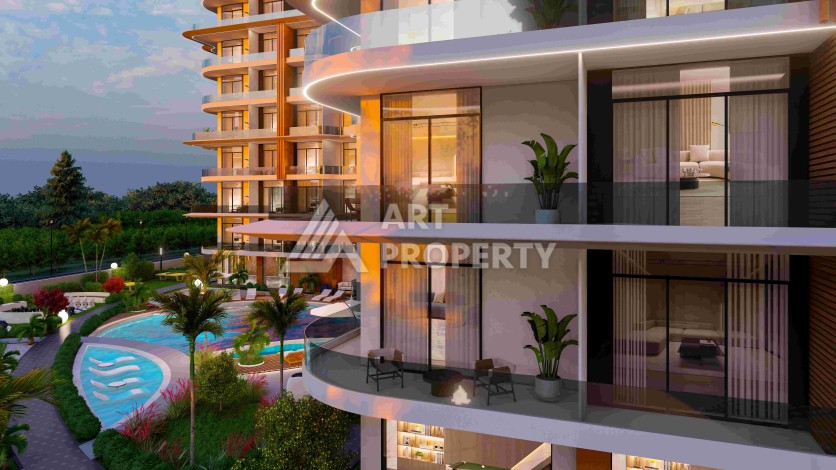 Квартиры 0+1, 1+1, 2+1 и 3+1 на Старте продаж в Паялларе. Инвестиционное предложение. - Ракурс 18