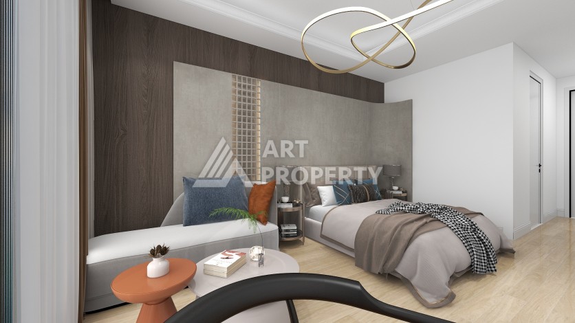 Квартиры 0+1, 1+1, 2+1 и 3+1 на Старте продаж в Паялларе. Инвестиционное предложение. - Ракурс 25