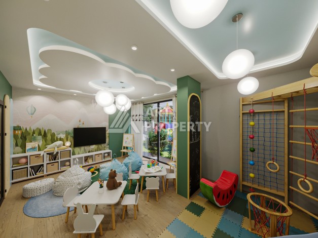 Квартиры 0+1, 1+1, 2+1 и 3+1 на Старте продаж в Паялларе. Инвестиционное предложение. - Ракурс 53