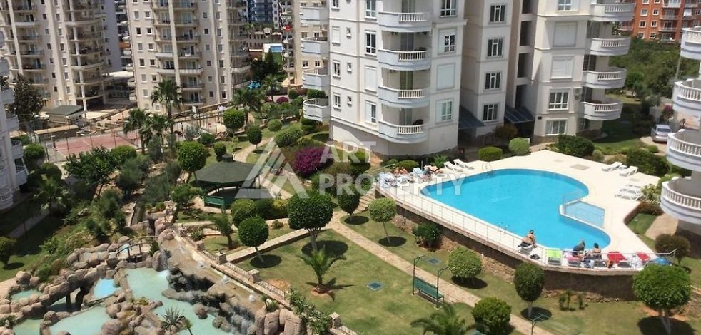 Уютная трехкомнатная квартира в престижном ЖК, 115 кв.м. Тосмур, Алания. Подходит под ВНЖ - Ракурс 2