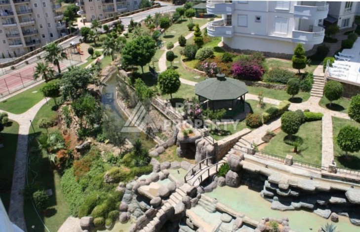 Уютная трехкомнатная квартира в престижном ЖК, 115 кв.м. Тосмур, Алания. Подходит под ВНЖ - Ракурс 5