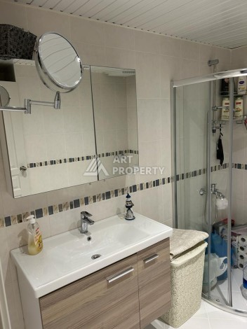 Уютная трехкомнатная квартира в престижном ЖК, 115 кв.м. Тосмур, Алания. Подходит под ВНЖ - Ракурс 26