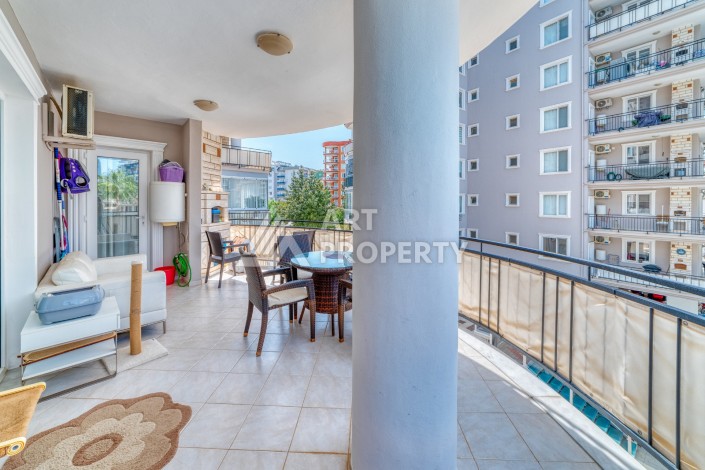 Квартира 2+1 с мебелью, 115 кв.м. Тосмур, Алания. - Ракурс 9