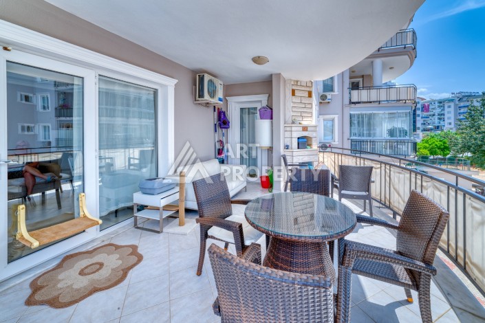 Квартира 2+1 с мебелью, 115 кв.м. Тосмур, Алания. - Ракурс 10