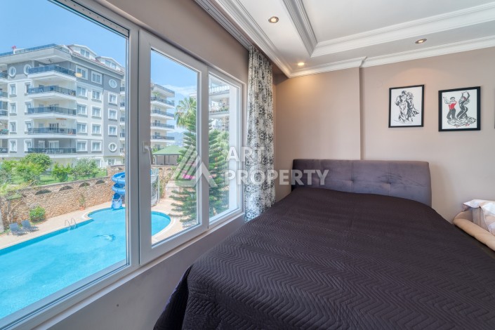 Квартира 2+1 с мебелью, 115 кв.м. Тосмур, Алания. - Ракурс 21