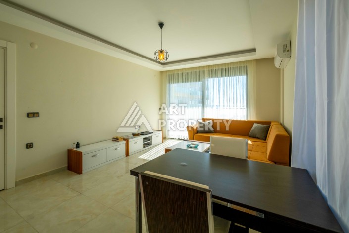 Квартира 2+1 с видом на море на первой береговой линии, 80 кв.м. Махмутлар, Алания - Ракурс 3