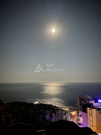 Пентхаус 4+1 с прямым видом на море, 250 кв.м. в Конаклы, Алания. - Ракурс 27