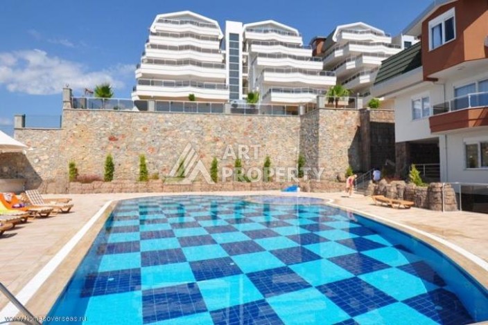 Пентхаус 4+1 с прямым видом на море, 250 кв.м. в Конаклы, Алания. - Ракурс 13