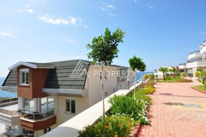 Пентхаус 4+1 с прямым видом на море, 250 кв.м. в Конаклы, Алания. - Ракурс 14