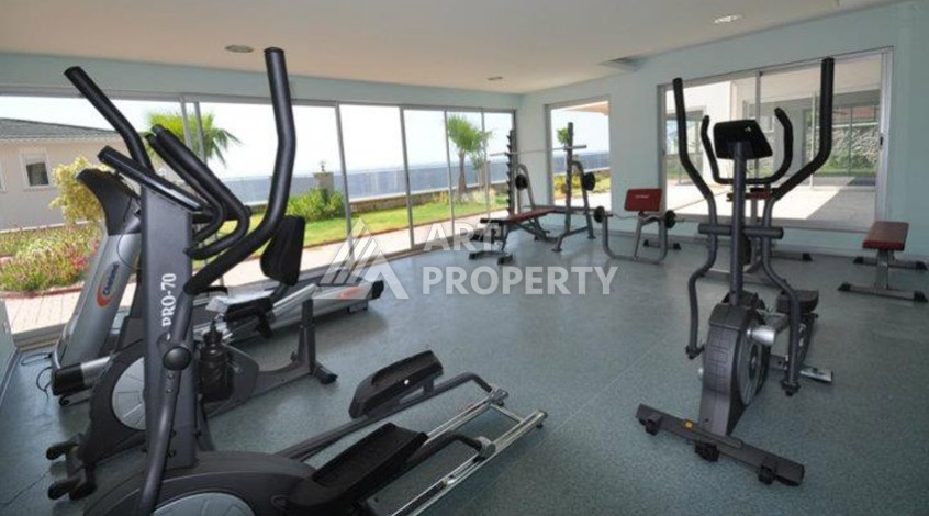 Пентхаус 4+1 с прямым видом на море, 250 кв.м. в Конаклы, Алания. - Ракурс 18