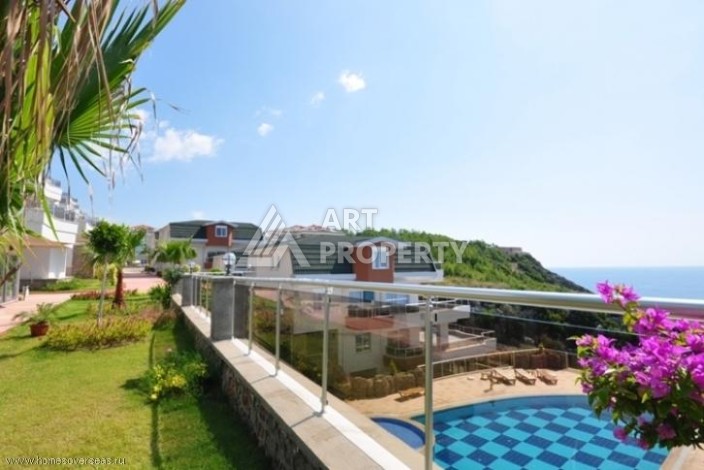 Пентхаус 4+1 с прямым видом на море, 250 кв.м. в Конаклы, Алания. - Ракурс 19